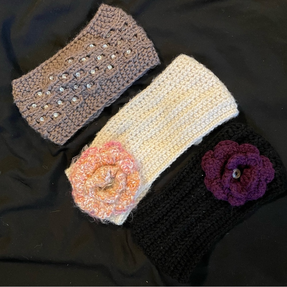 KNIT HEADWRAP TRIO